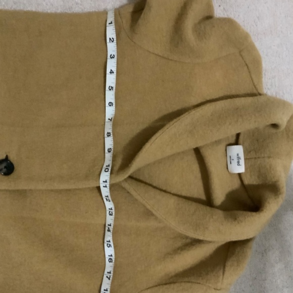 Wilfred Dujardin Mustard Yellow Wool Coat - Picture 13 of 14